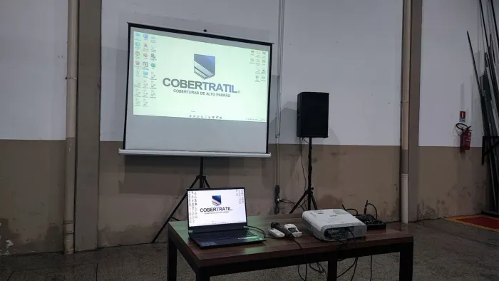 Som telao video evento empresarial