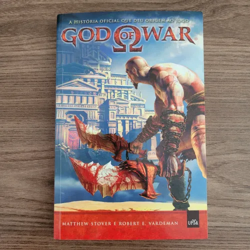 God of War A História Oficial Que Deu Origem ao Jogo - Livro de Matthew Stover e Robert E
