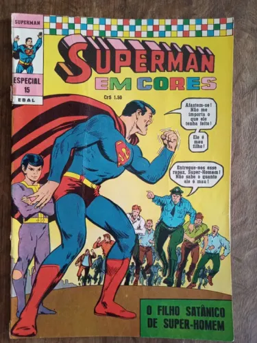 Superman em Cores #15 - Ebal - HQ