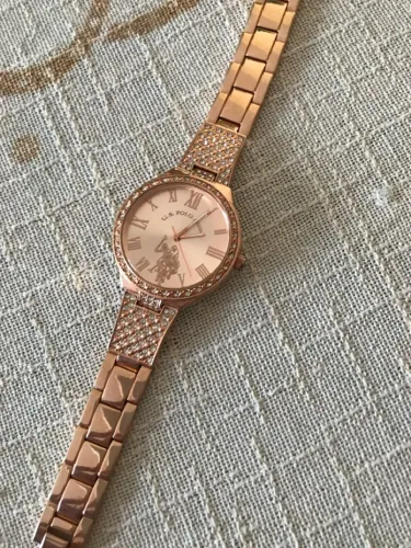 Vendo Relógio ORIGINAL U.S. Polo Feminino Rose com Strass