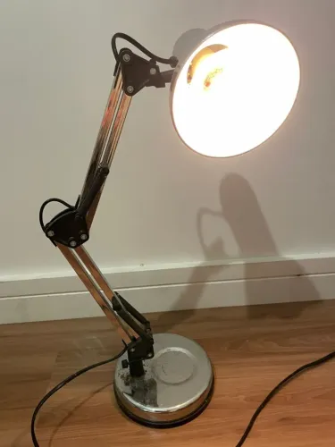 Luminária De Mesa Articulada Para Escritório Quarto Leitura Home Office