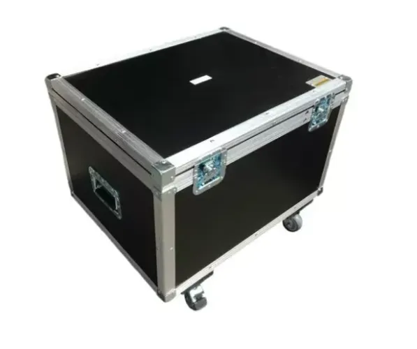 Flight Case Baú Profissional com Rodas e Divisória Interna ? 65 x 50 x 60 cm (Novo)