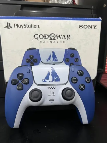 Controle ps5 edição God of war ragnarok 
