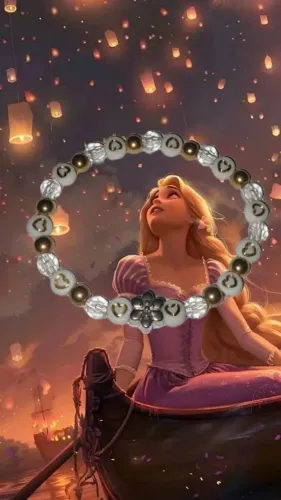 Pulseira Rapunzel Princesa da Disney 