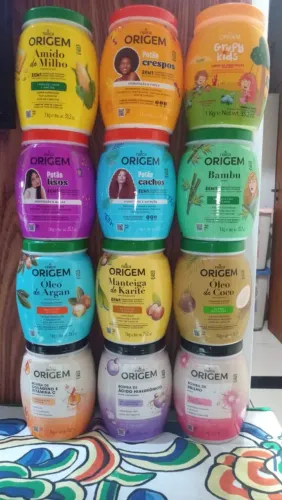 Creme de pentear cabelos lisos , cacheados e ondulados...