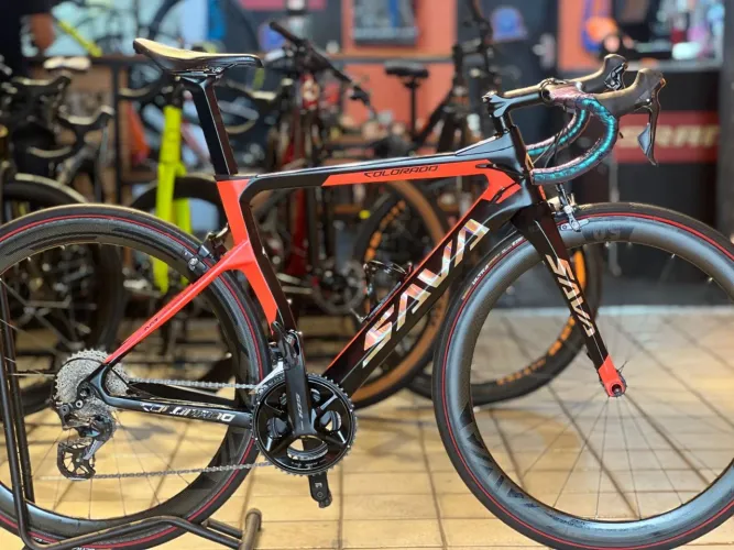 Bike Speed Sava Carbono, rodas de carbono, apenas 8,5kg