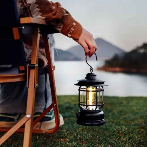 Lanterna Elétrica de LED Inova KV-409 - Ideal para Acampamento e Uso Doméstico