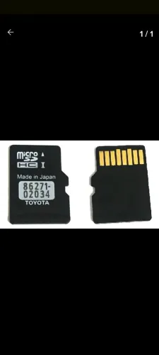 Cartão SD Toyota original