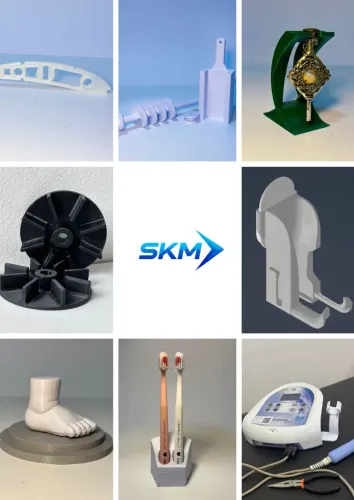 Impressão 3D e modelagem SKM