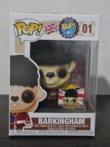 Funko Pop Barkingham 01 Around The World Inglaterra