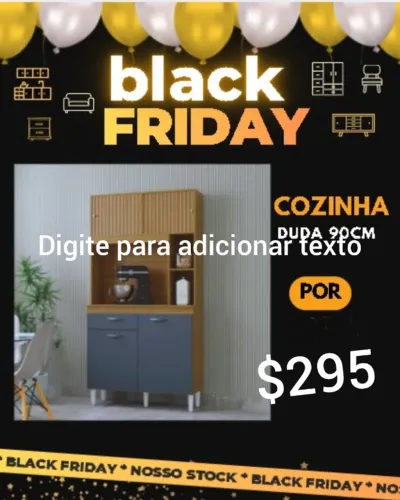 cozinha duda 90 cm