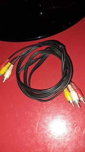 Cabo rca de audio e video av