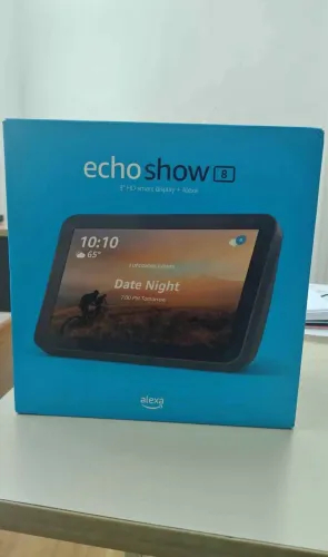 Alexa Echo dot show 8 - 3 geração lacrado