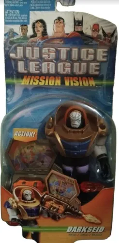 Boneco Darkseid Justice League Mission Vision