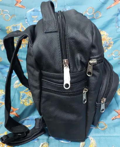Mochilas Artesanais em Couro Legítimo.