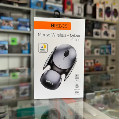 Mouse gamer sem fio Recarregável