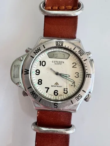 Citizen Altichron C040 Silver - made in Japan