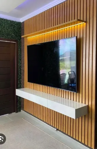 Painel Ripado Com Led Para Tv até 85?