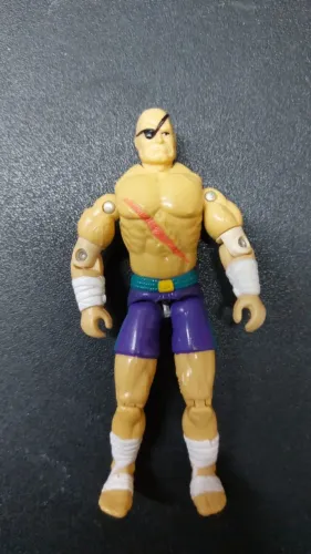 Sagat - Street Fighter - Hasbro - Comandos em Ação - Gi Joe