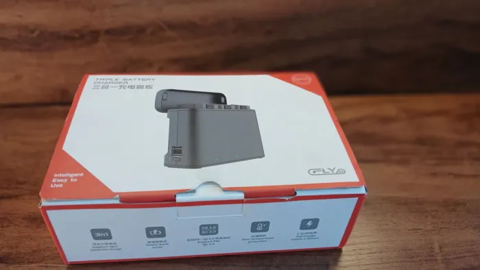 Carregador Triplo de Bateria para Drone