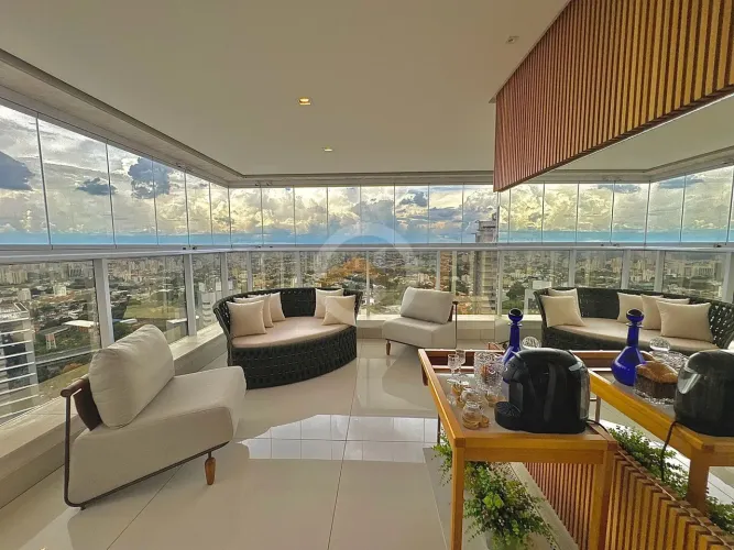 Apartamento Alto Padrão de 265m2 mobiliado Setor Marista, Goiânia/GO