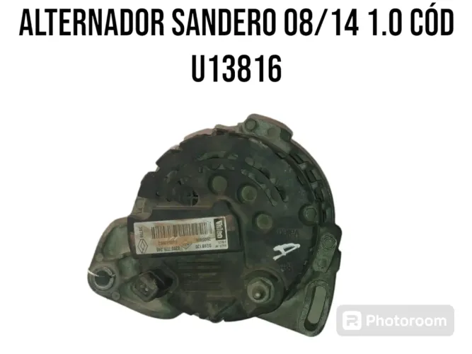 Alternador Sandero 08/14 1.0 Cod U13816
