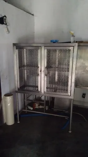 4 armários aço inox modelos tamanhos diferentes