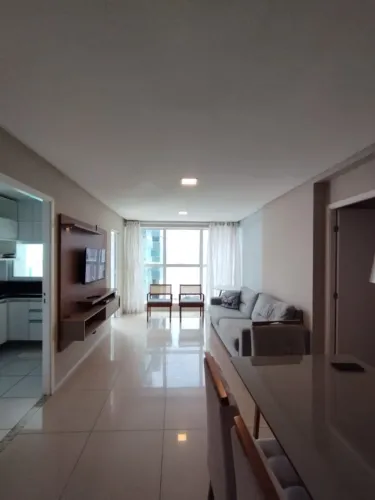 Apartamento na Ponta do Farol, Vista Mar, Mobiliado, Projetado, Climatizado