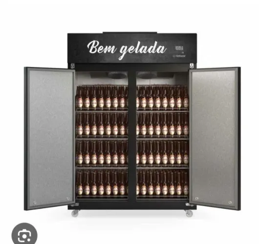 NZ. Mini câmara CERVEJEIRA 2 portas GELOPAR