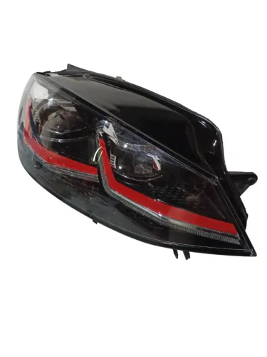 Farol Direito Golf Gti Mk7 2014 A 2019 Usado Restaurado