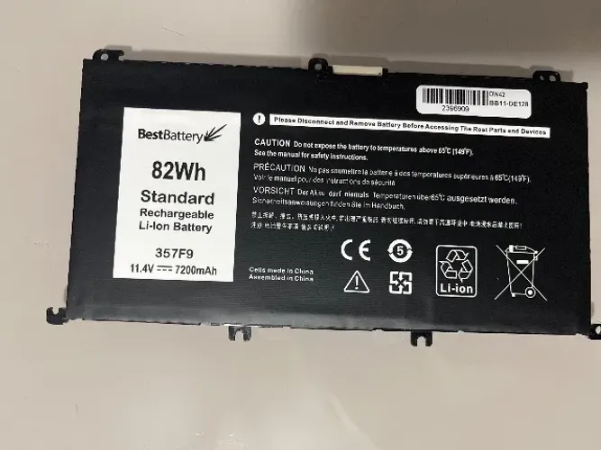 Bateria Para Notebook Part Number  357f9 7200 Mah