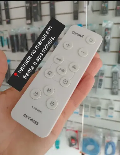 Controle consul inverter para ar condicionado de janela