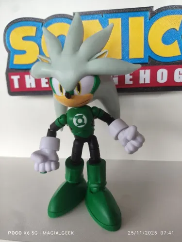 Silver Lanterna verde - DC x Sonic