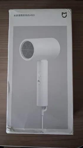 Mini secador de cabelos dobrável, cabe na bolsa, 1600W