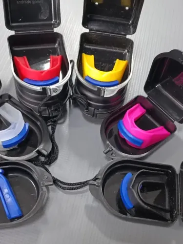 Protetor Bucal duplo - Diversas Cores Muay Thai, Boxe, Jiu-jitsu, Kickboxing,