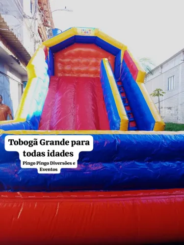 Tobogã Grande para todas as idades