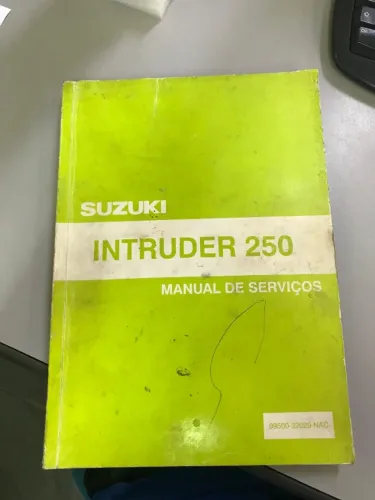 Manual suzuki intruder 250 manual de serviços