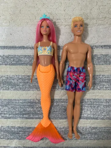 barbie sereia e ken surfista 