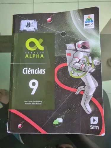 Livro Ciências Geração Alpha 9º Ano - seminovo 