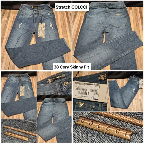 Calça Stretch 38 Colcci Nova