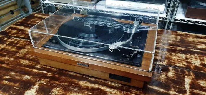 Toca Discos Pioneer Pl-a35d - Jbl Som Par de Caixas Receiver Vintage Vitrola x6 x1