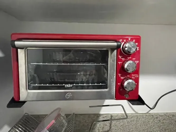 Forninho elétrico Oster Convenction Cook com 2 grades