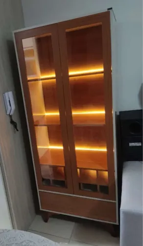 Cristaleira Vitrum pronta entrega 