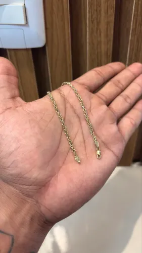 Pulseira 3 ouros 18k (3.2g) / 20cm