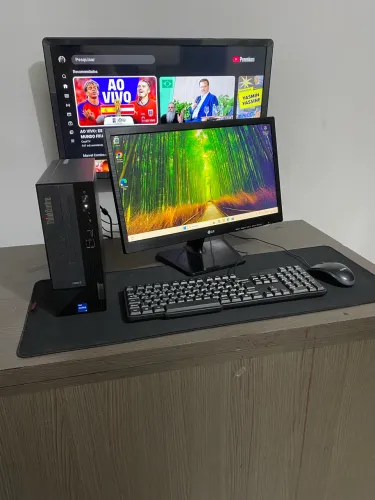 CPu empresarial Lenovo i5 12400 12th NVMe 256gb Windows Pro Wi-Fi/ Bluetooth