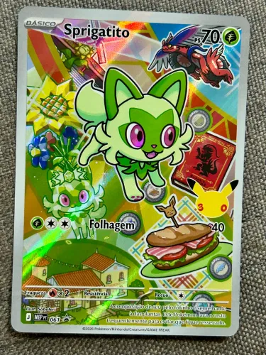 Carta Pokémon Sprigatito