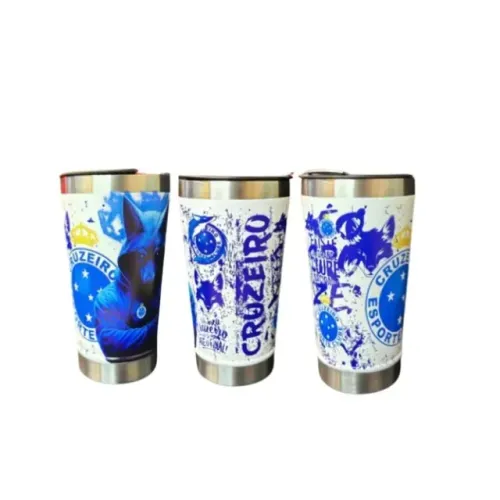 Lacrado Copo Térmico Personalizado 473ML Brasileirão II