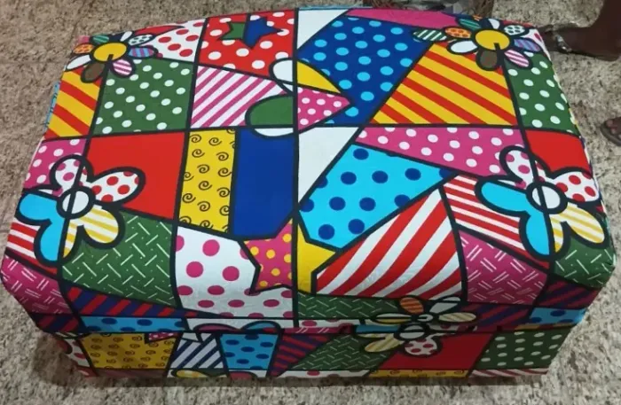 RECAMIER PEÇA ÚNICA ROMERO BRITTO