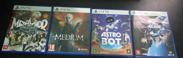 Lote 4 Jogos PS5 (Usados)