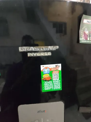 Geladeira Brastemp inverter usada em boa condições precisa troca somente o compressor